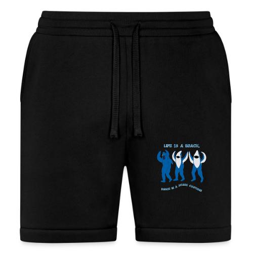 Dancing Sharks, Life Is a Beach - Bella + Canvas Unisex Short