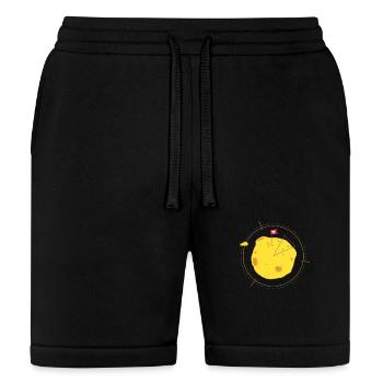 Cheese planet - Bella + Canvas Unisex Short - black - Front