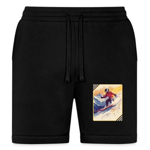 Skiing Through Snow Dreams - Bella + Canvas Unisex Short