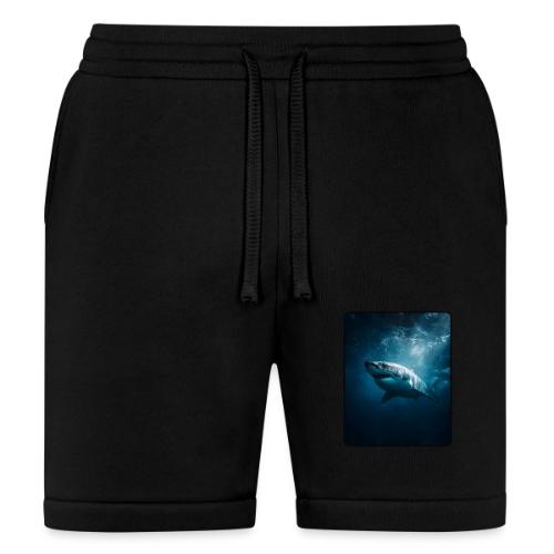 Great White Shark Ocean Design - Bella + Canvas Unisex Short