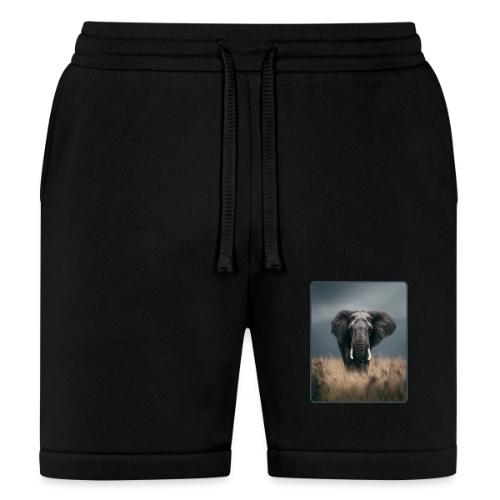 Majestic African Elephant Portrait Design - Bella + Canvas Unisex Short