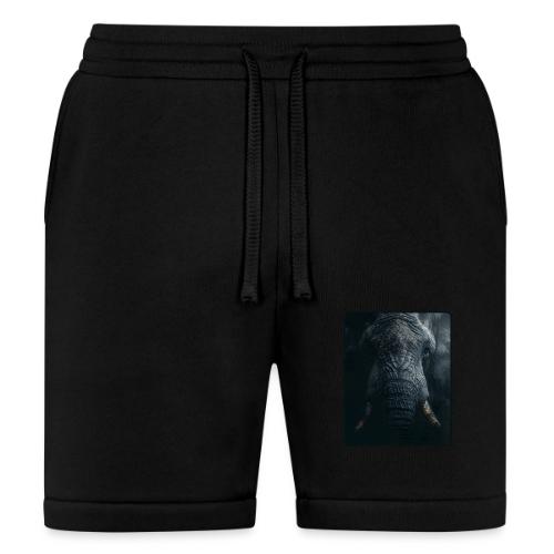 Shadow Elephant Intense Eyes Design - Bella + Canvas Unisex Short