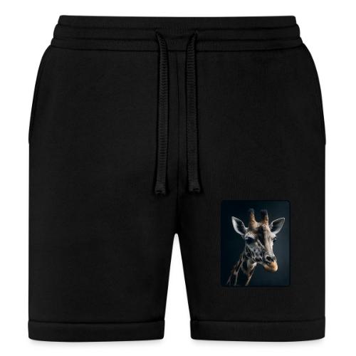 Majestic Giraffe Artistic Portrait Design - Bella + Canvas Unisex Short