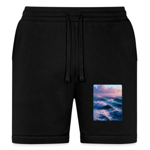 Dreamy Pastel Ocean Sunset Art - Bella + Canvas Unisex Short