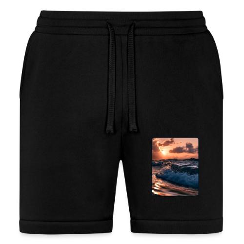 Golden Sunset Ocean Wave - Bella + Canvas Unisex Short