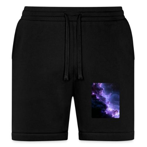 Purple Nebula Space Design - Bella + Canvas Unisex Short