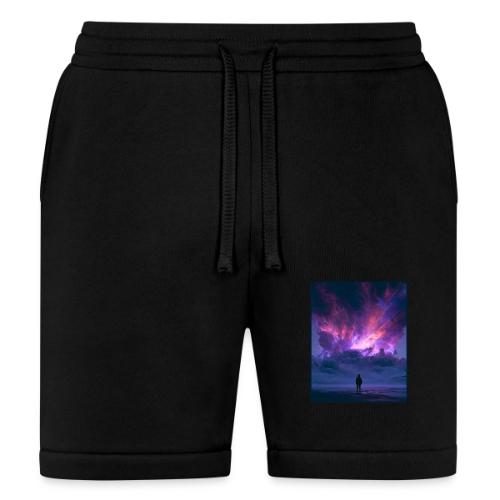 Cosmic Supernova Night Design - Bella + Canvas Unisex Short