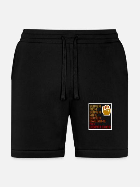 911 Dispatcher Mom - Bella + Canvas Unisex Short - black