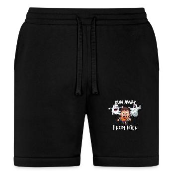 Nick Fuentes Run Away From Nick - Bella + Canvas Unisex Short - black - Front