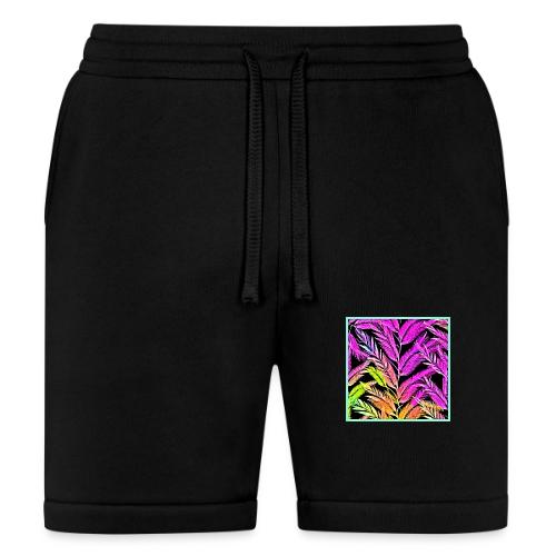 Colorful Neon Foliage: Artful Charm - Bella + Canvas Unisex Short