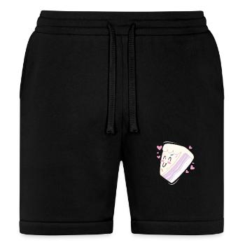 Cute Cake Design - Bella + Canvas Unisex Short - black - Front