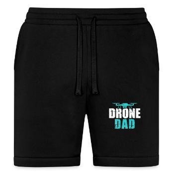 Drone dad - Bella + Canvas Unisex Short - black - Front