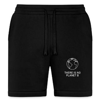 There is no planet B - Bella + Canvas Unisex Short - black - Front