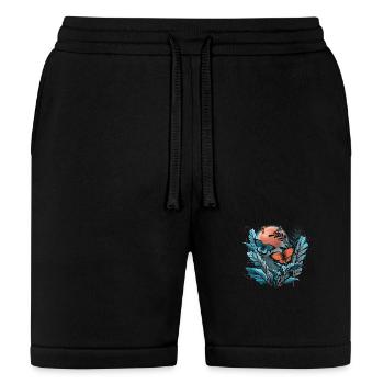 Butterflies planet - Bella + Canvas Unisex Short - black - Front