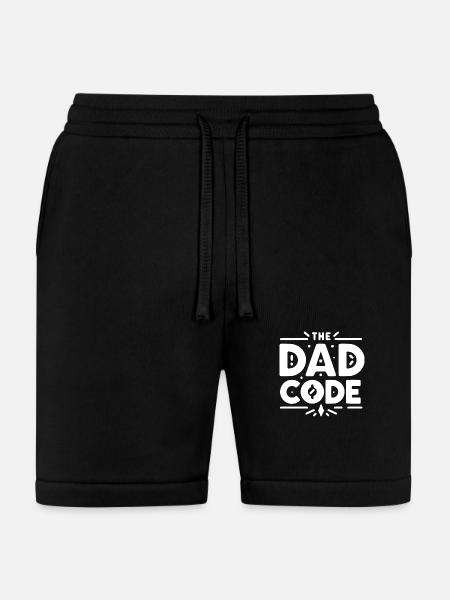 The Dad Code - Bella + Canvas Unisex Short - black
