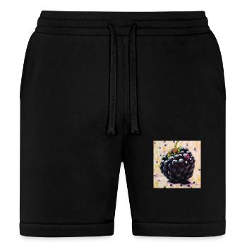 Very berry - Bella + Canvas Unisex Short - black - Front