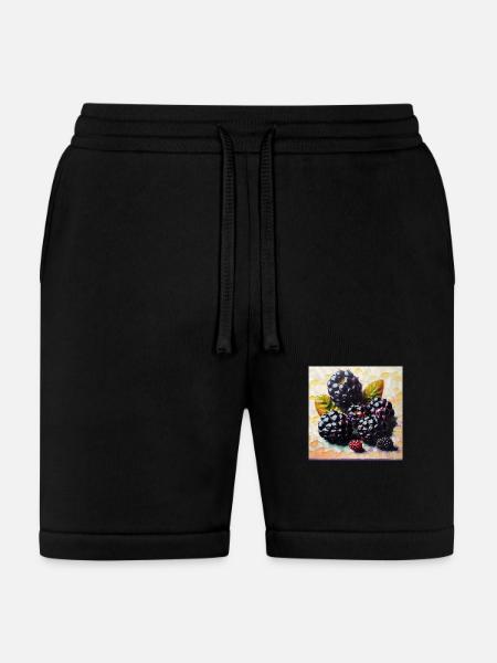Big or berries? - Bella + Canvas Unisex Short - black