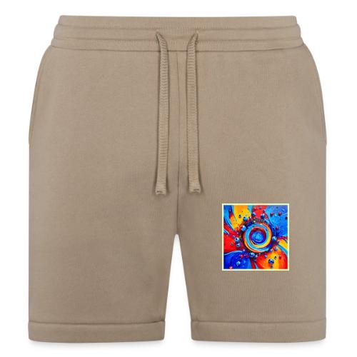 Vibrant Berry Vortex - Bella + Canvas Unisex Short