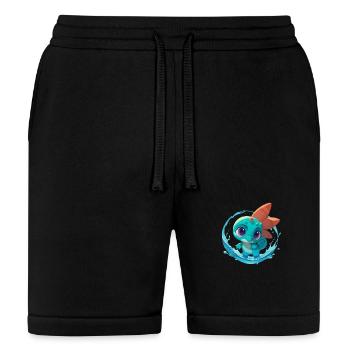 Baby Chameleon - Bella + Canvas Unisex Short - black - Front