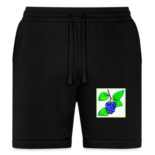 Vibrant Blueberry Pop Art - Bella + Canvas Unisex Short
