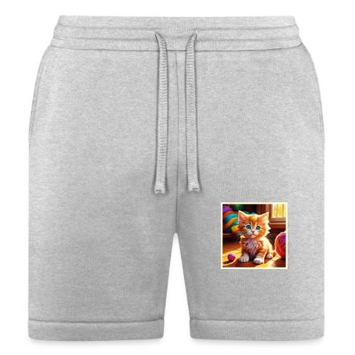 Cute Orange Kitten Art - Bella + Canvas Unisex Short