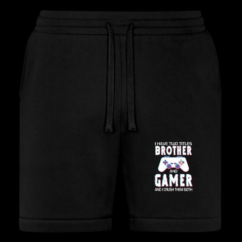 Brother & Gamer: Crushing Both - Bella + Canvas Unisex Short