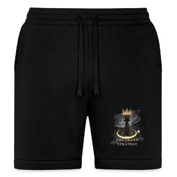 The Grand Strategy: Elite Chess King Art - Bella + Canvas Unisex Short - black - Front