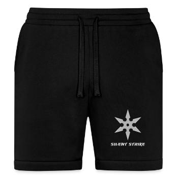  Throwing Star Ninja Shuriken - Bella + Canvas Unisex Short - black - Front