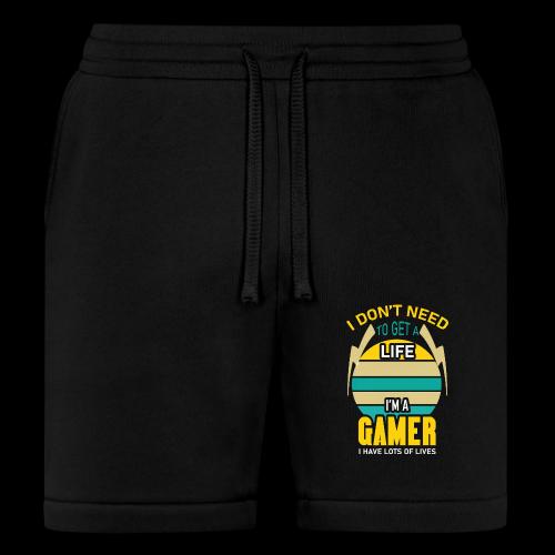I Don't Need A Life, I Have Lives (Gamer) - Bella + Canvas Unisex Short