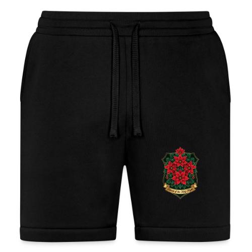 Poinsettia Crest T-Shirt - Bella + Canvas Unisex Short