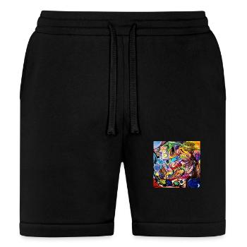 Primordial Planet - Bella + Canvas Unisex Short - black - Front