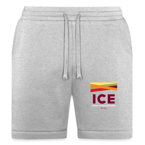 ICE Logo - White Font - Bella + Canvas Unisex Short