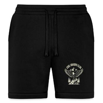 Grandpa Club Eagle Mountain Crest - Bella + Canvas Unisex Short - black - Front