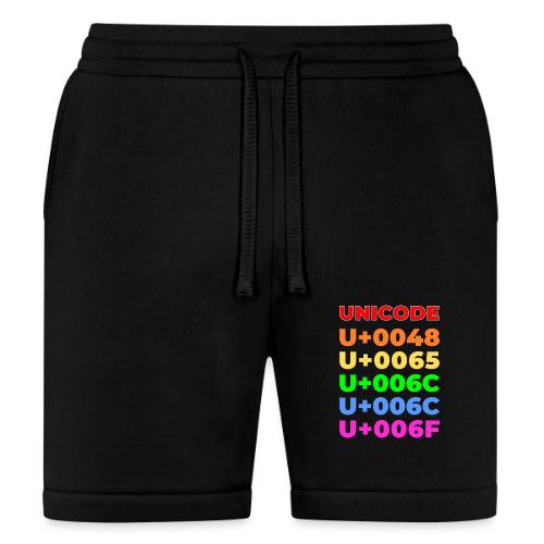 Hello, in unicode - Bella + Canvas Unisex Short