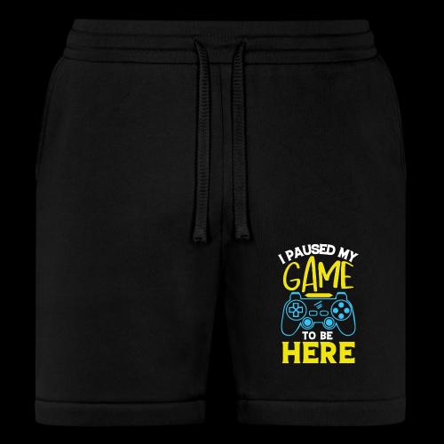 I Paused My Game For You - Bella + Canvas Unisex Short