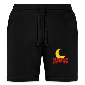 Lunatic Moon Lover - Bella + Canvas Unisex Short - black - Front