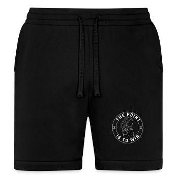 Point Is to Win Badge - Bella + Canvas Unisex Short - black - Front