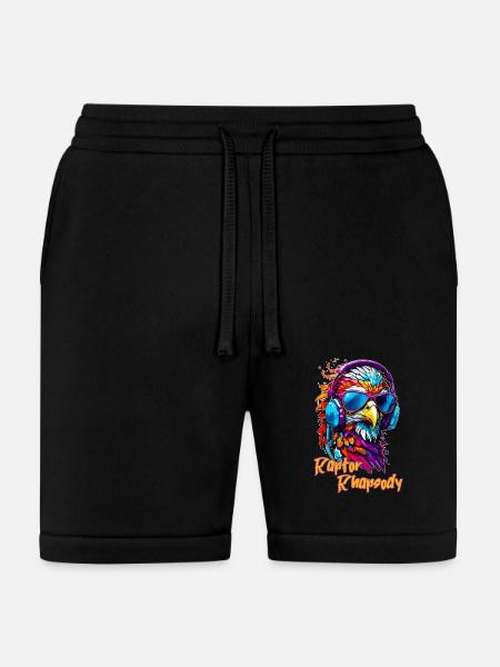 Raptor Eagle - Bella + Canvas Unisex Short - black