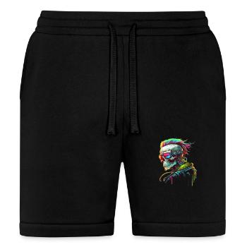 Cyberpunk Skull - Bella + Canvas Unisex Short - black - Front