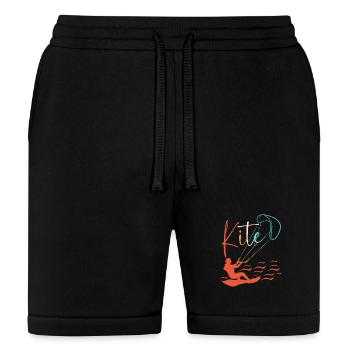 Kitesurfing Kite Water Sports - Bella + Canvas Unisex Short - black - Front