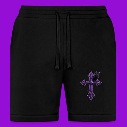 Gothix Raven Cross - Bella + Canvas Unisex Short