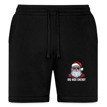 Big Nick Energy Santa - Bella + Canvas Unisex Short - black - Front