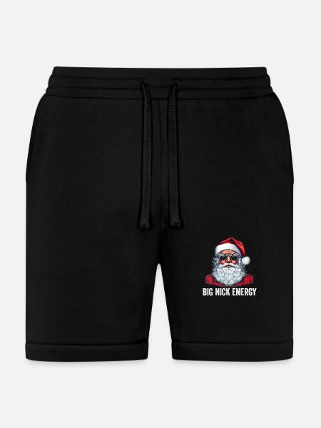 Big Nick Energy Santa - Bella + Canvas Unisex Short - black