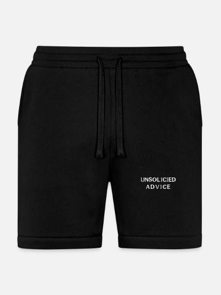 Unsolicited Advice - Bella + Canvas Unisex Short - black