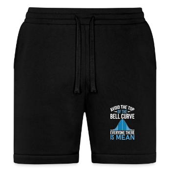 Avoid the Top of the Bell Curve Data Engineer - Bella + Canvas Unisex Short - black - Front