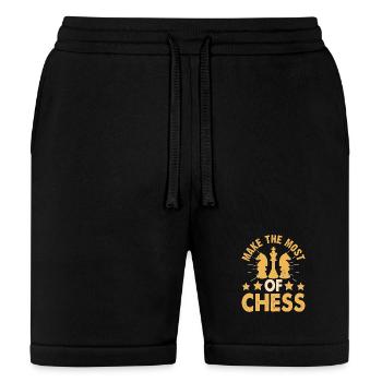 Make the Most of Chess - Bella + Canvas Unisex Short - black - Front