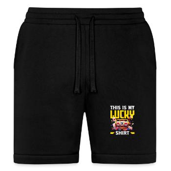 This Is My Lucky Shirt Casino Slot Machine Vegas - Bella + Canvas Unisex Short - black - Front