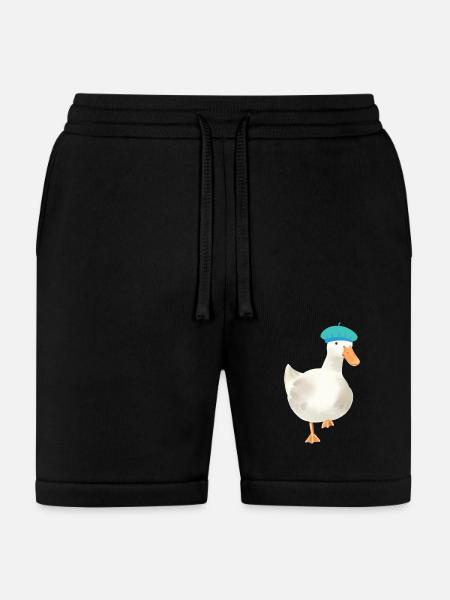 Ducky - Bella + Canvas Unisex Short - black