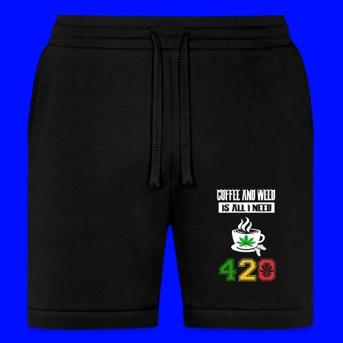 Laughable 420 Coffee Smoker Weed Marijuana Design - Short Bella + Canvas Unisexe