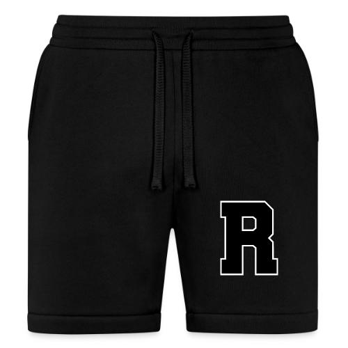 Varsity Letter R Athletic Monogram - Bella + Canvas Unisex Short